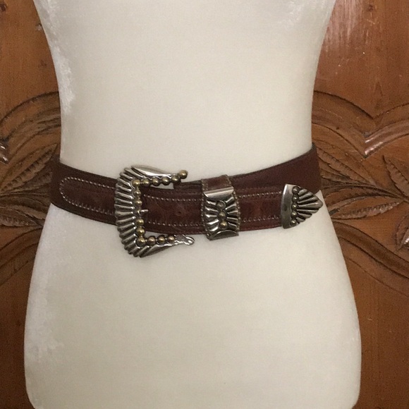 Streets Ahead Vintage Western Style Belt - Picture 10 of 11
